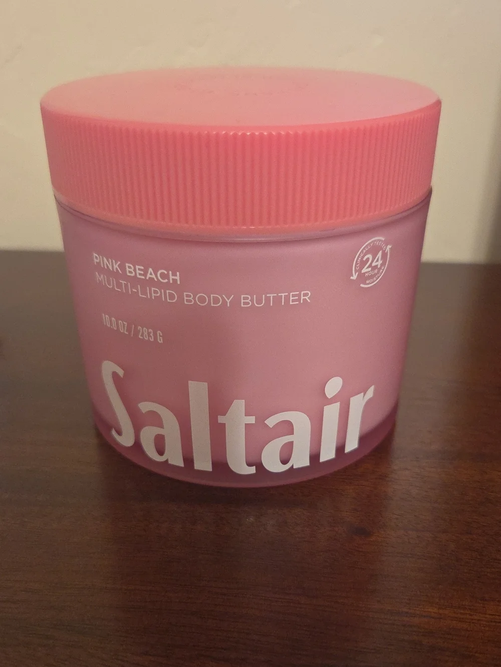 Saltair Pink Beach Multi-Lipid Body Butter — Hydrating Pink Body Cream 10 Oz.